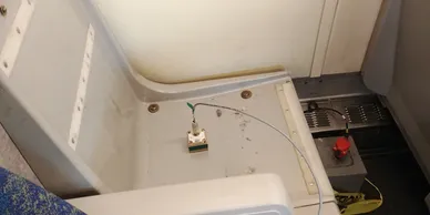Accelerator mounting in a vehicle