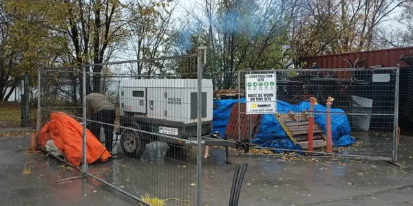 Onsite installation of measuring equipment