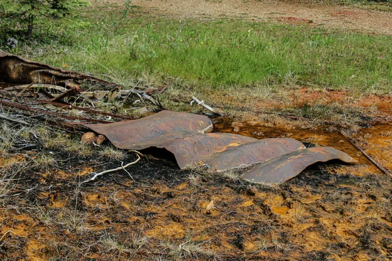 Potentially contaminated soil